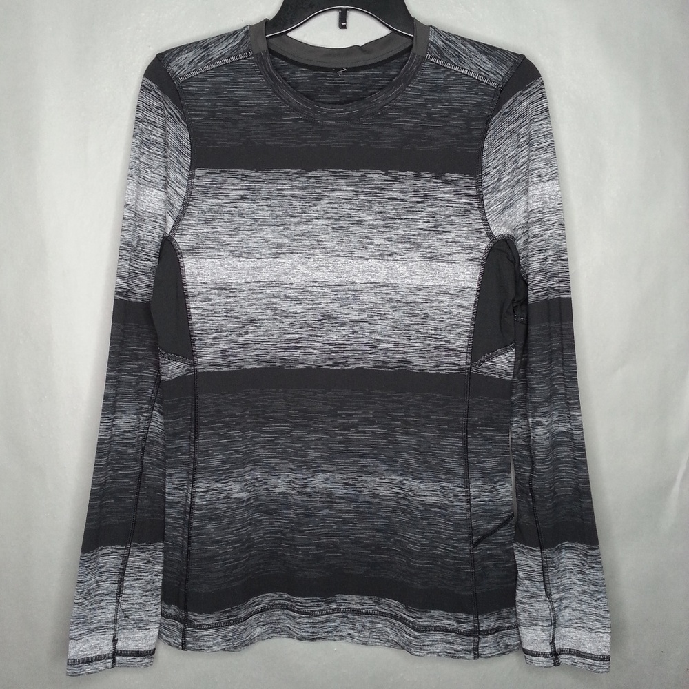 Lululemon Athletica Pullover Long Sleeve Gry Woman
